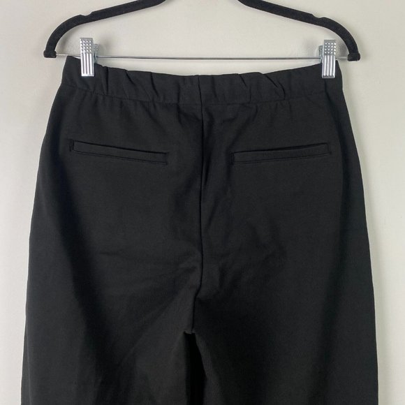 Everlane The Wide Leg Dream Pant Black Size Medium Pull On Drawstring - Picture 6 of 9